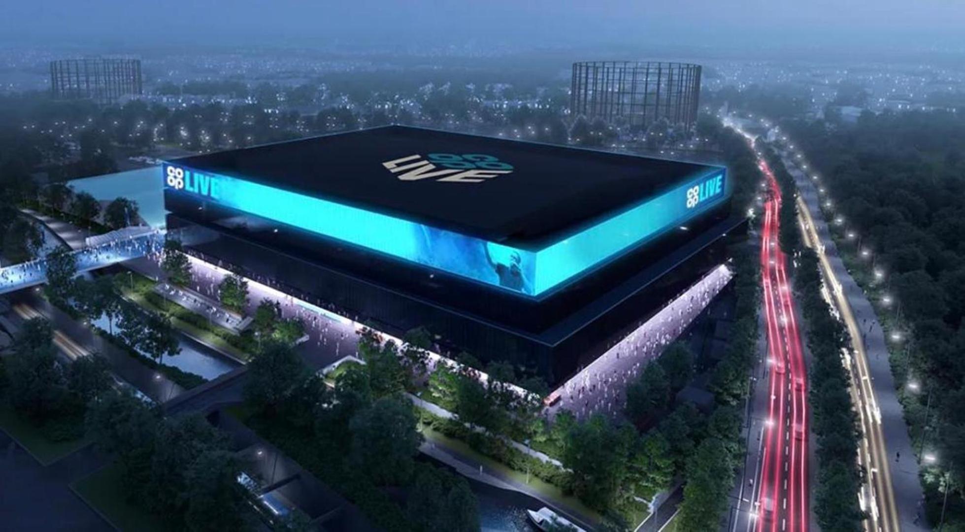 Manchester City Football Stadium View Kültér fotó